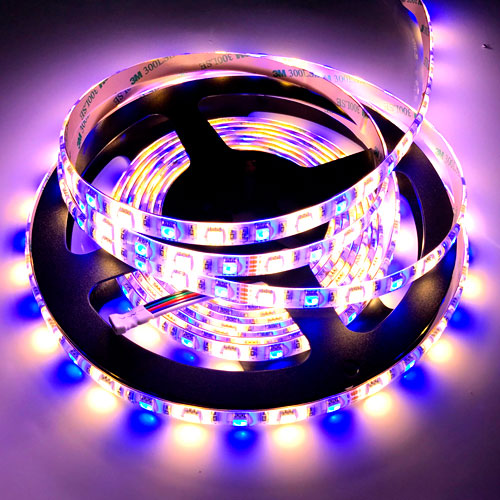 5050 60 светодиодов RGB Led Strip Рождественский свет на открытом воздухе